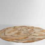 Product weergave van het ronde vloerkleed Limited Edition Arcadia ACC13301 Sandy Beach Circle