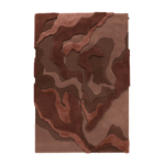 Product weergave van het Limited Edition vloerkleed Arcadia ACR41317 Rosewood Rectangle in de kleur rood