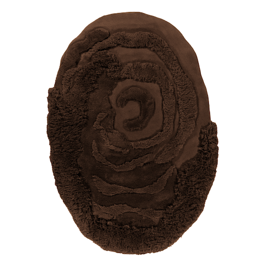 Product weergave van het ovale Limited Edition Utopia vloerkleed UTO2233360 Gingerbread_Organic 22