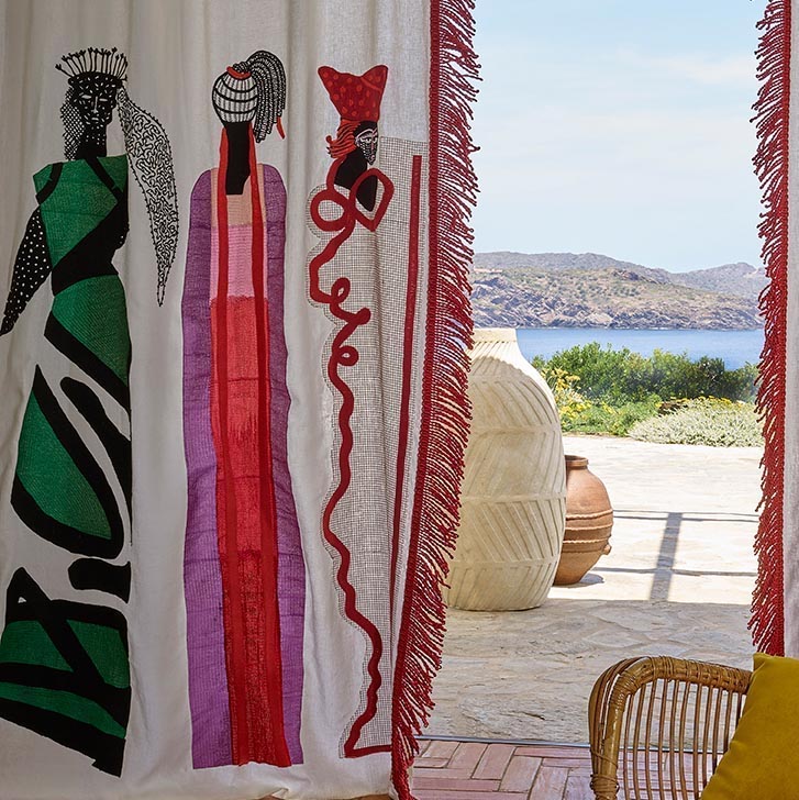 sfeer weergave van het gordijn Pierre Frey Beau Monde 2 F3463001