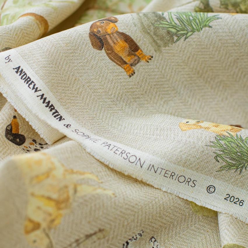 Product weergave van de stof: Andrew Martin Park Life Fabric SPPARKLIFE