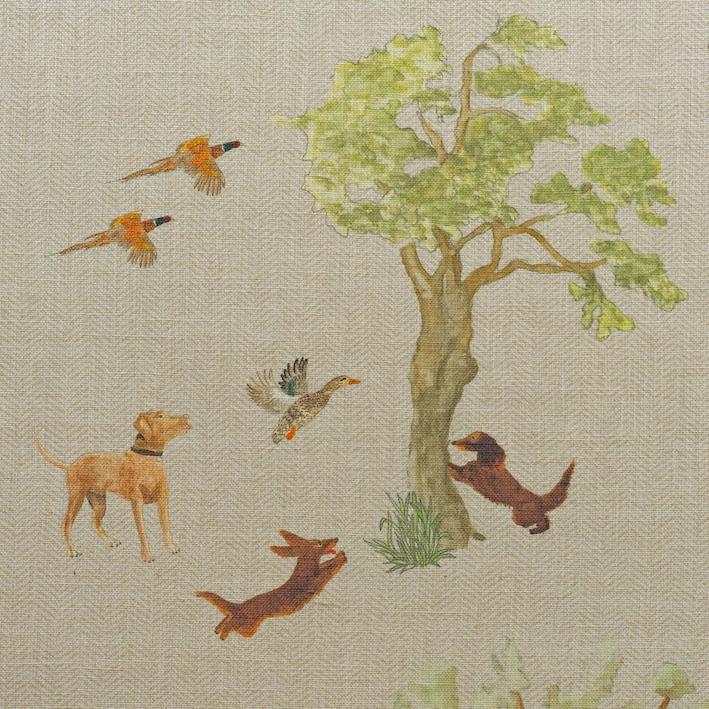 Product weergave van de stof: Andrew Martin Park Life Fabric SPPARKLIFE