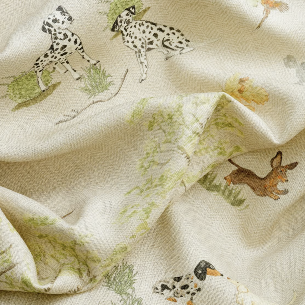 Product weergave van de stof: Andrew Martin Park Life Fabric SPPARKLIFE