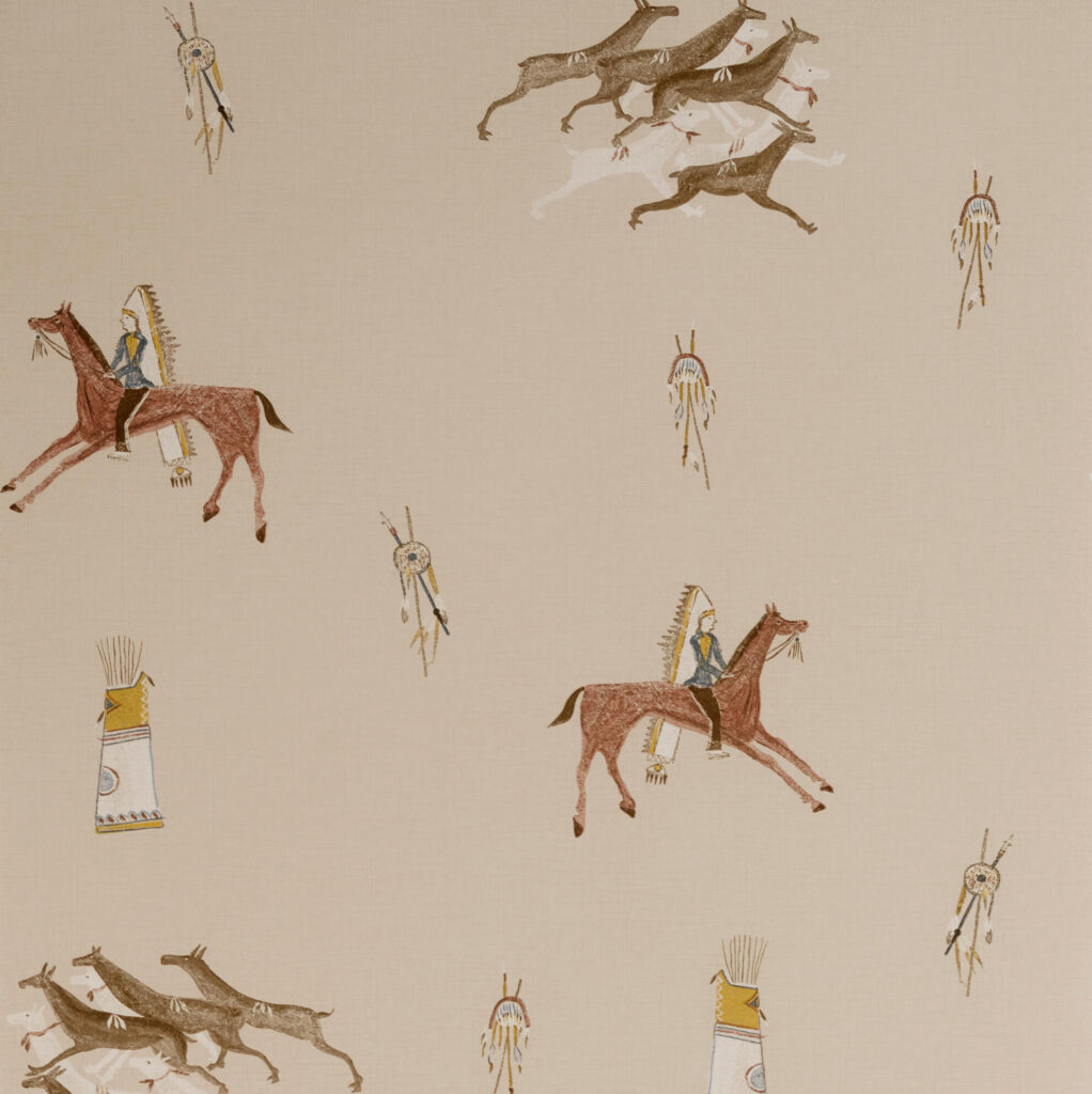 Product weergave van het Andrew Martin-apache-behang