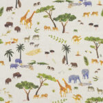 Productweergave van Andrew Martin-animalis-behang in multi-color