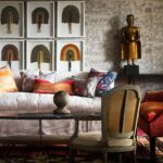 Interieur weergave van het Andrew Martin-ark-cloud behang
