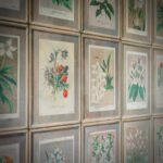 detail van het Andrew Martin Floral bloemenbehang