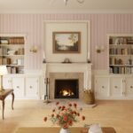 Interieur weergave van Andrew Martin hearty-blossom-behang