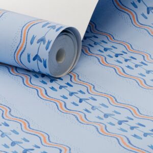 Product weergave van het Andrew Martin hearty-sherbert behang
