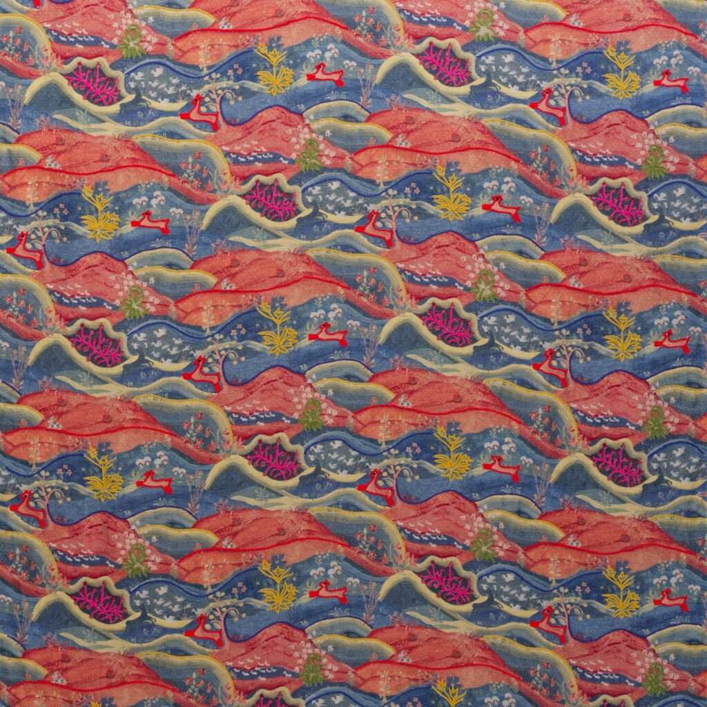 Productweergave van de stof Andrew Martin meadow multi