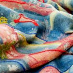 Productweergave van de Andrew Martin stof meadow multi
