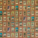 Productweergave van het Andrew Martin miniatures behang