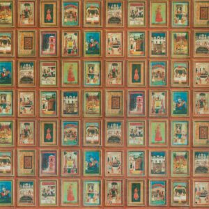 Productweergave van het Andrew Martin miniatures behang