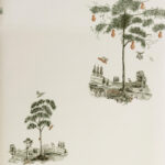 product weergave van het Andrew Martin-pear-tree-graphite behang