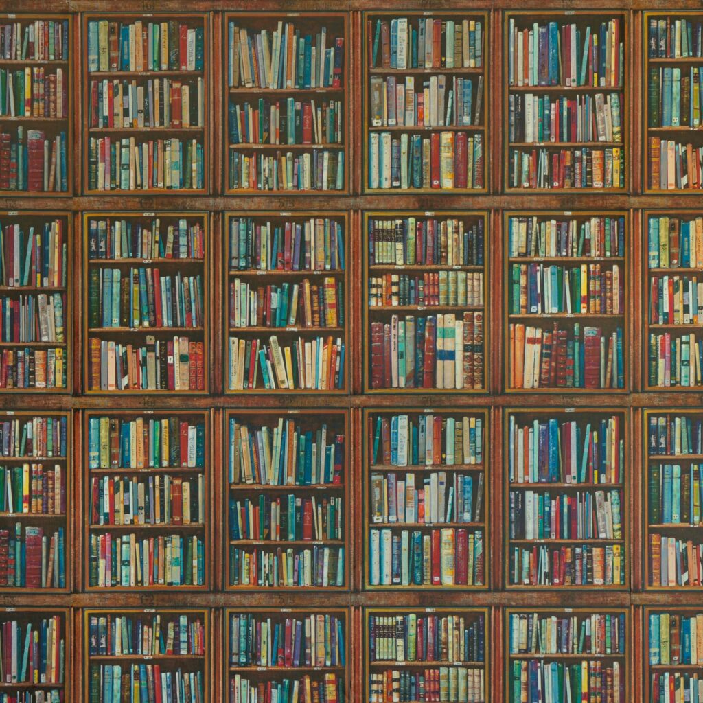 Patroon weergave van het Andrew Martin philosopher behang