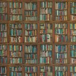 Patroon weergave van het Andrew Martin philosopher behang