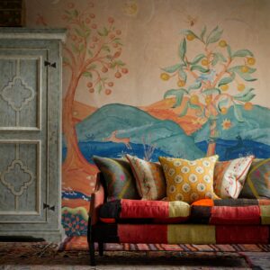 Interieur weergave van Andrew Martin rufus-stone panorama behang