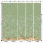 patroon van het Andrew Martin songbird-spring behang
