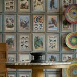 Interieurweergave van het Andrew Martin zoology behang