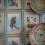Interieurweergave van het Andrew Martin zoology behang
