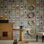Interieurweergave van het Andrew Martin zoology behang
