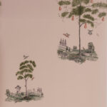 Product weergave van het Andrew Martin Pear Tree Setting Plaster behang