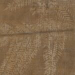 Product weergave van het bruine Elitis Alliages Nemura rm-1151-70 behang met bladmotief