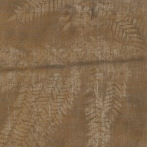 Product weergave van het bruine Elitis Alliages Nemura rm-1151-70 behang met bladmotief