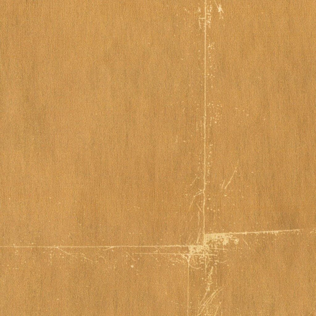 product weergave van het gouden Elitis alliages-profumo-d-oro-RM 607-12 luxe behang met blokpatroon