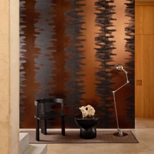 woonkamer muur met met het Elitis gestes-navigli-lp-1153-80 behang