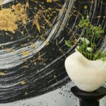 interieurweergave met op de muur het Elitis-gestes-pulsar-vp-1055-01-panorama behang