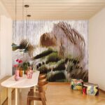 Interieur weergave van het Elitis cartagena-frisson-rm-1143-01 panorama behang