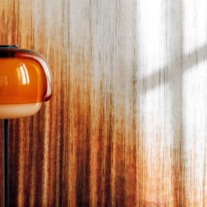 Interieur weergave van het Elitis cartagena-wall-halo-RM 1144-01 behang