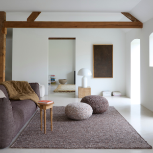 Interieur weergave van een Perletta vloerkleed