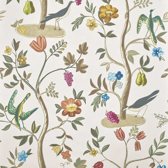 product weergave van het Pierre Frey L'arbre magique FP213001 - Matin behang