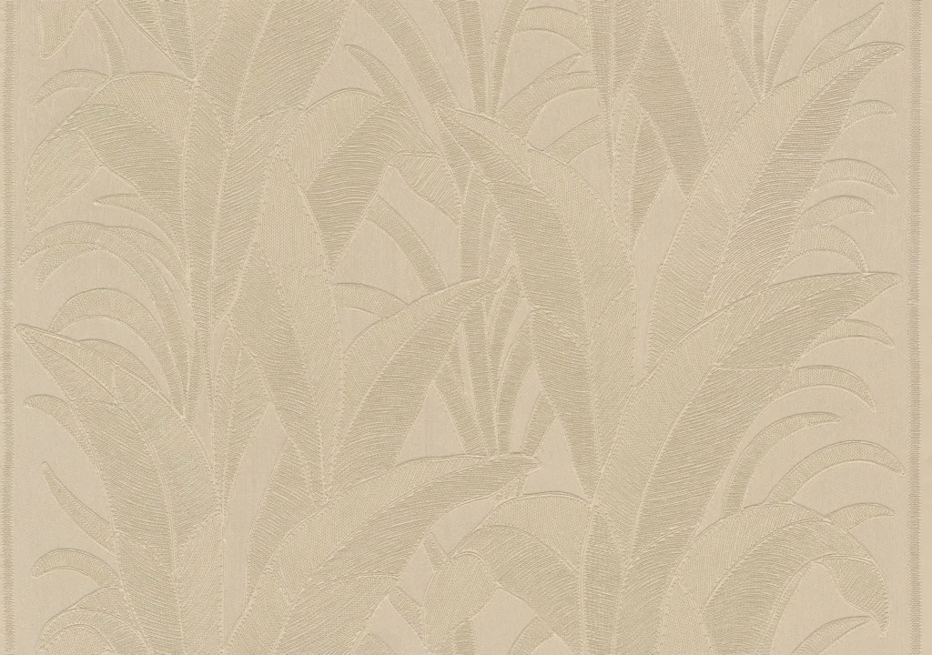 Arte Mysuru Aranya behang in beige, kleur Champagne (35440)