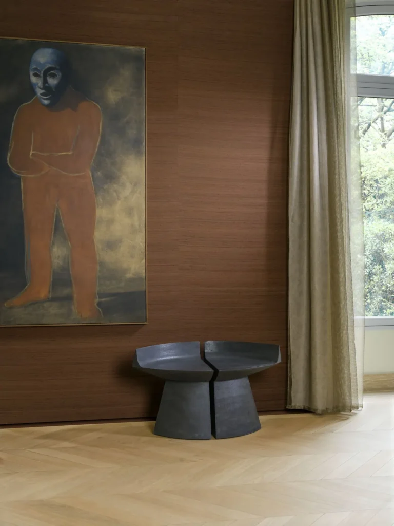 Interieur met Arte Mysuru Mandya behang in bruin, kleur Cocoa (35418)