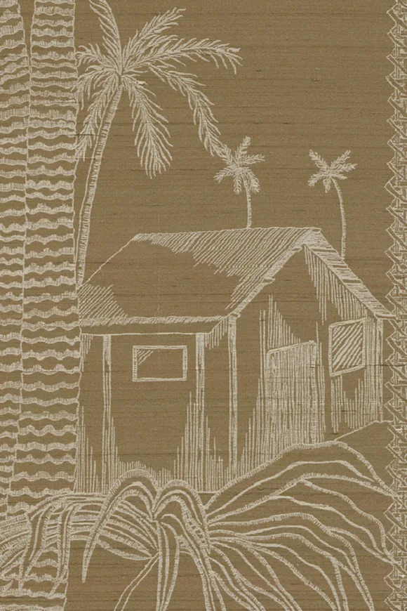Arte Mysuru Nilaya panoramabehang, kleur Basket Weave (35450)
