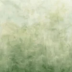 Arte Ombre Flux panoramabehang in groen, kleur Emerald Haze (32382)