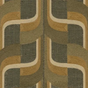 Arte Senah Filara behang in groen, kleur Mossy Loom (55150)