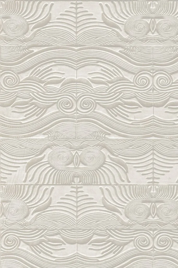 Arte Senah Lumera behang in wit, kleur Cloud (55161)
