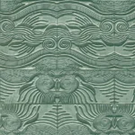Arte Senah Lumera behang in groen, kleur Emerald (55162)