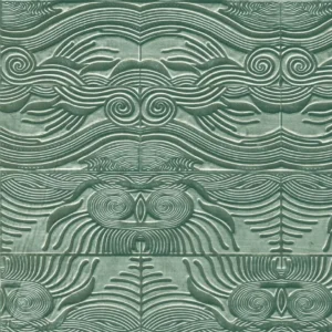 Arte Senah Lumera behang in groen, kleur Emerald (55162)