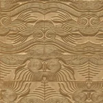 Arte Senah Lumera behang in goud, kleur Gold (55160)