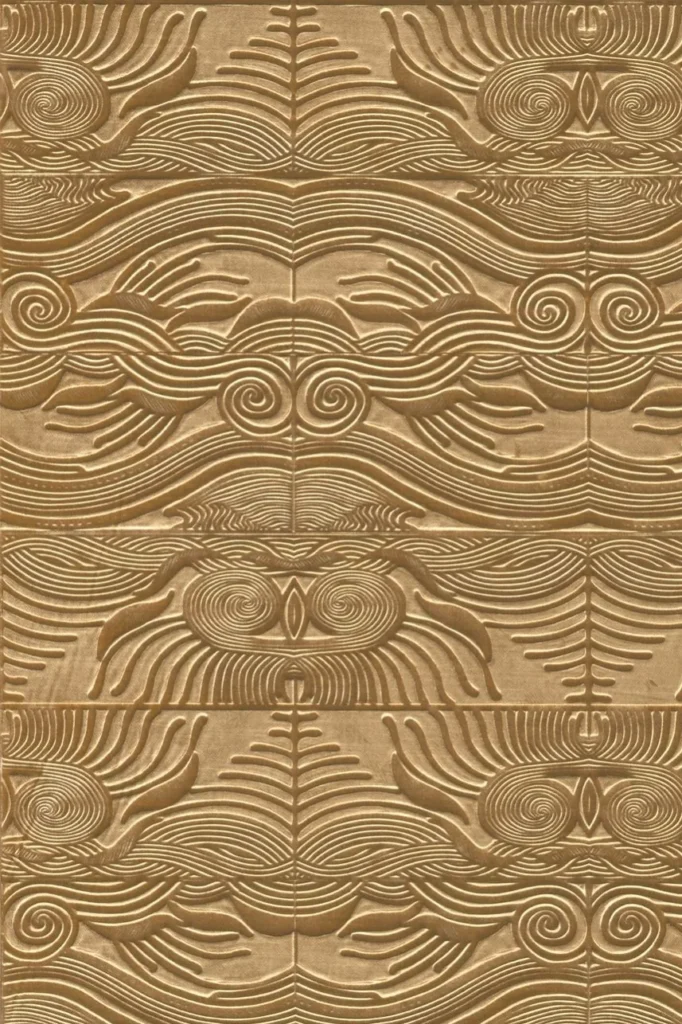 Arte Senah Lumera behang in goud, kleur Gold (55160)