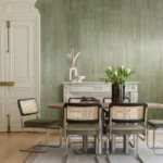 Interieur met Arte Senah Sereno behang in groen, kleur Fresh Laurel (55174)