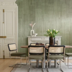 Interieur met Arte Senah Sereno behang in groen, kleur Fresh Laurel (55174)