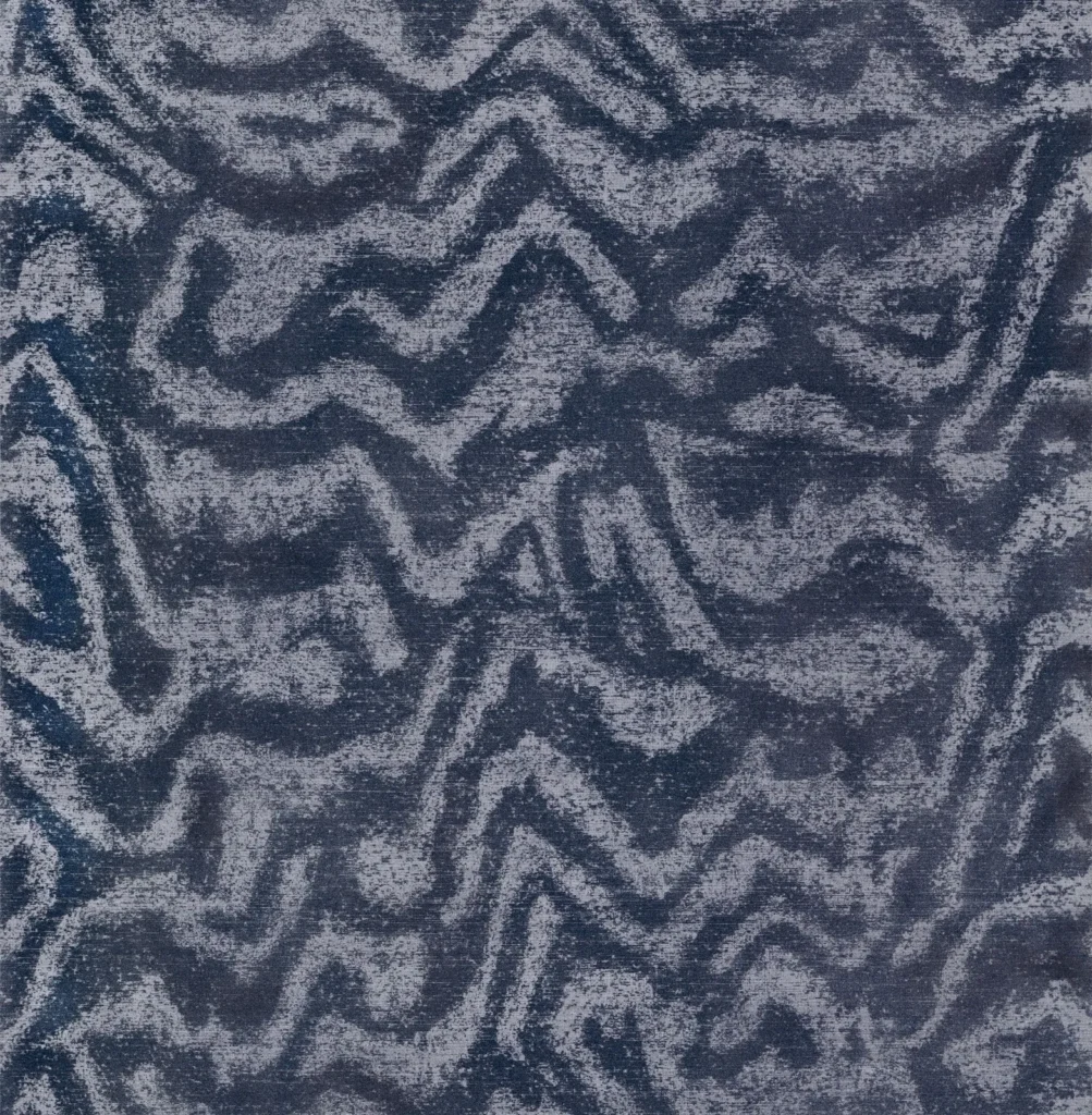 Arte Senah Sillage behang in blauw, kleur Jeans (55141)