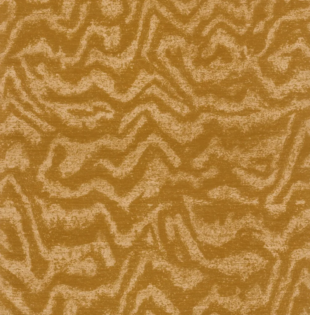 Arte Senah Sillage behang in oranje, kleur Tuscan (55143)
